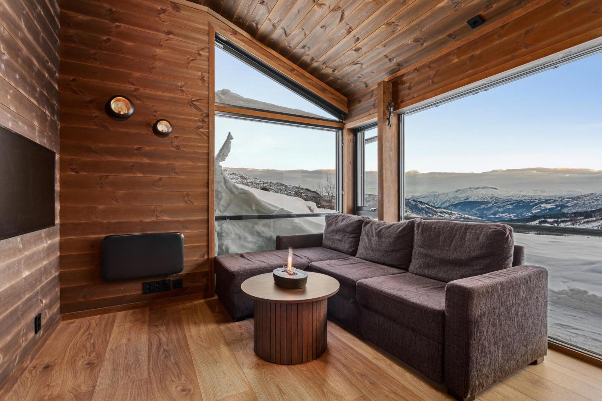 Exclusive Mountain Cabin With Spectacular Views At The Top Of Hodlekve With Possibility Of Extra Unit Sogndal Luaran gambar
