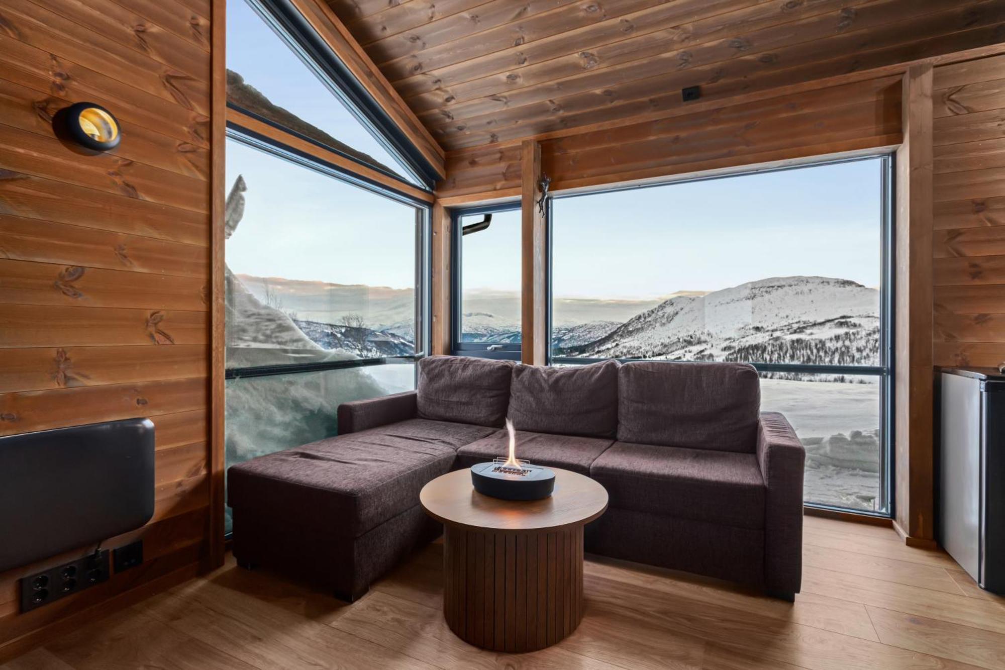 Exclusive Mountain Cabin With Spectacular Views At The Top Of Hodlekve With Possibility Of Extra Unit Sogndal Luaran gambar